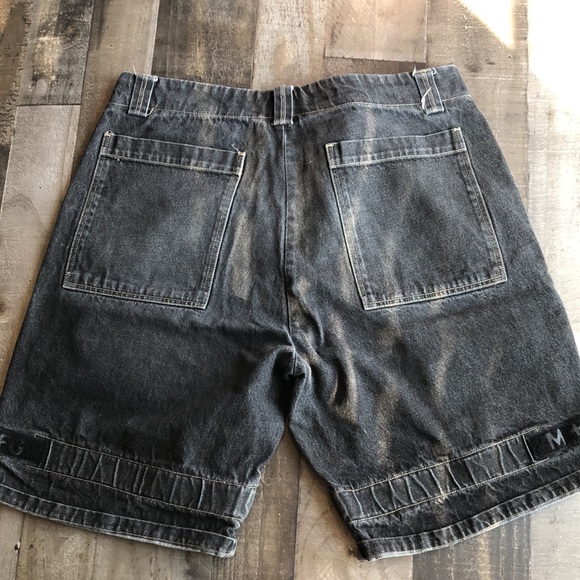 Girbaud black denim cargo shorts - Picture 11 of 14